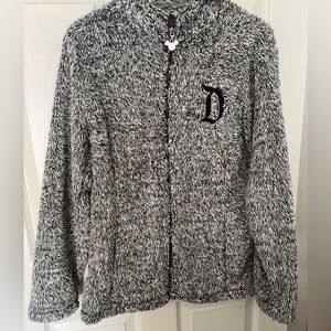 Disneyland Grey Fuzzy Sweater